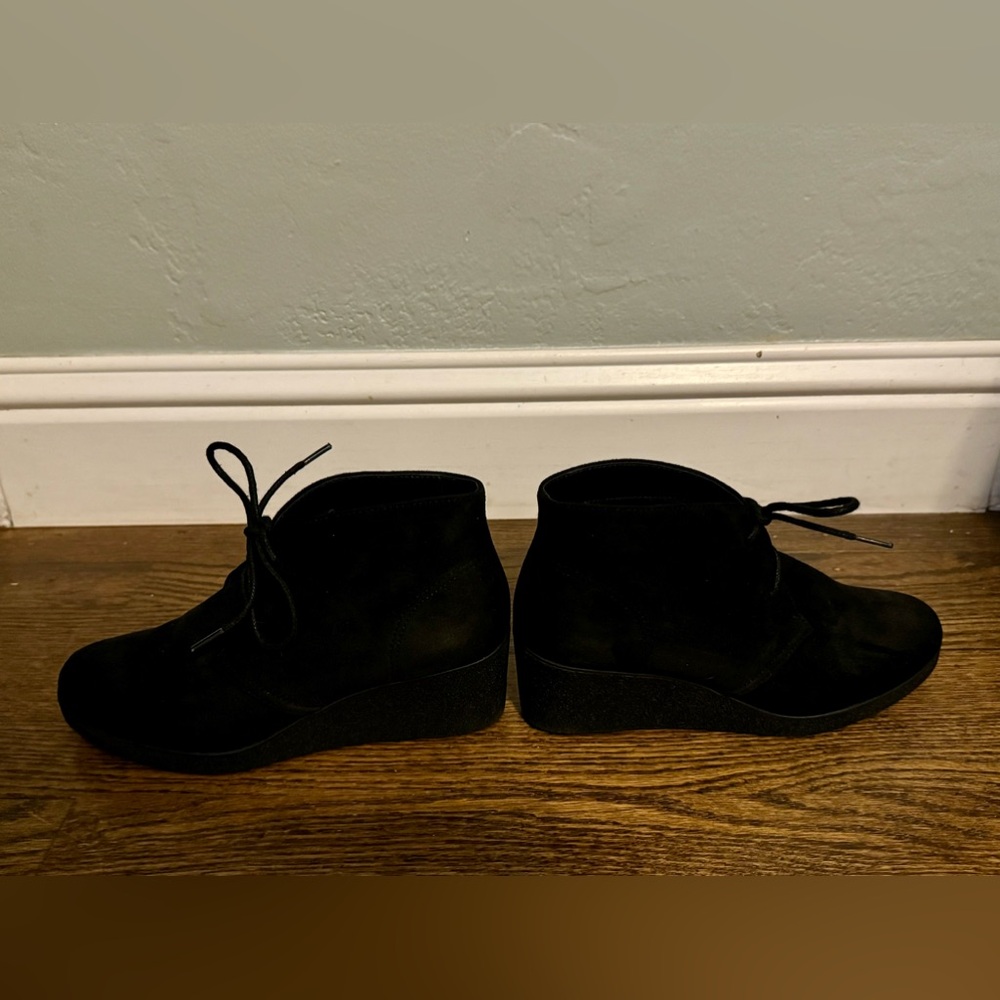 Style & Co Jerardyf Wedge Ankle Boots Size 7